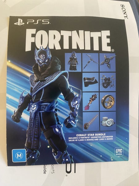 Fortnite PS5 | Cobalt Star Voucher Unused Carousel 1