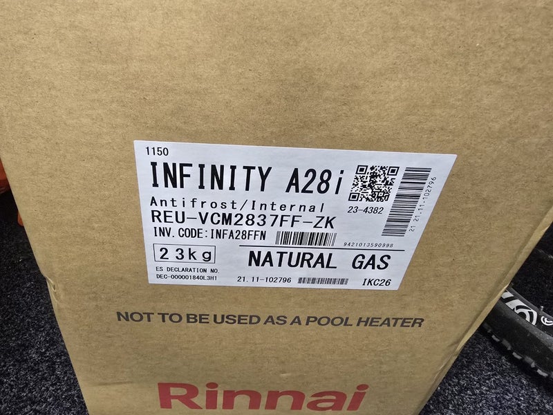 Rinnai Infinity Internal Hotwater Unit Carousel 3