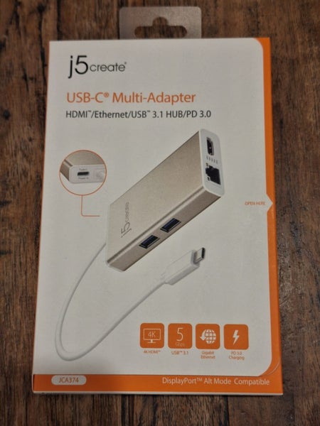 J5 Create USB-C Hub / Docking Station Carousel 1