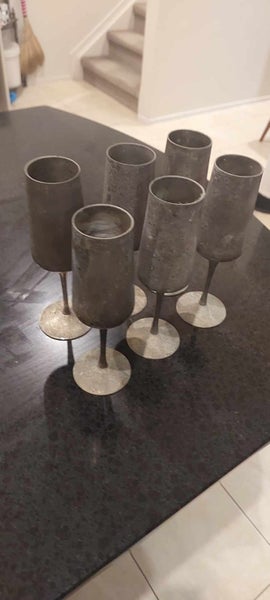 6 x Vintage Wine Coblets Carousel 1