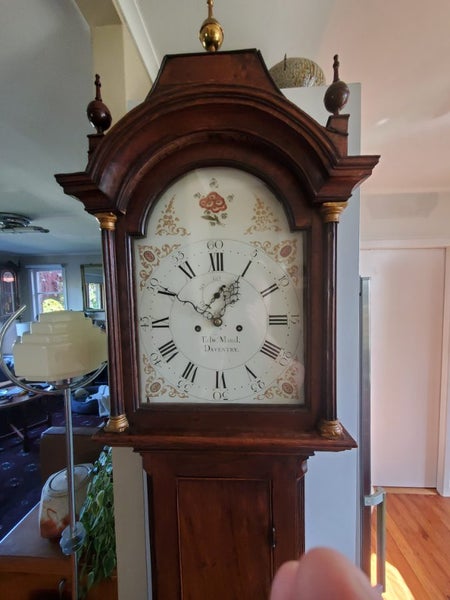 Antique English Longcase clock Carousel 2