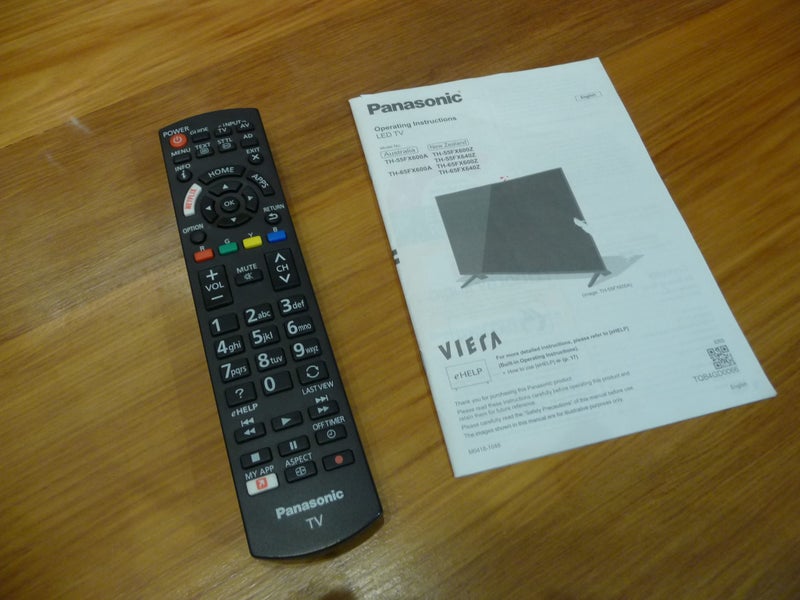 Panasonic TV Remote 00100 N2QAYB Genuine used excl cond. Carousel 1