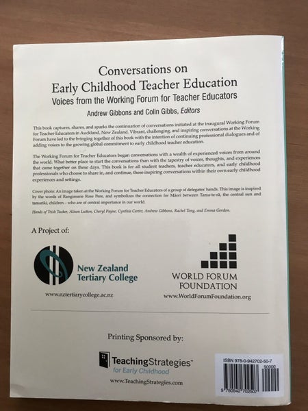 Conversations on Early Childhood Teacher Education Carousel 5