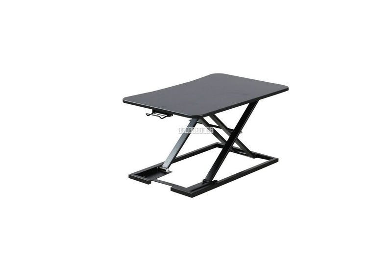 JASPER I Height Adjustable Standing Computer Desk (Black) Carousel 1