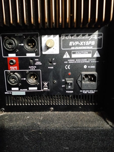 Wharfedale 15' powered sub Carousel 2