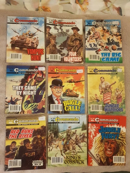 9 Commando Comics Carousel 1