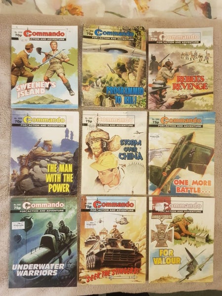 9 Commando Comics Carousel 1