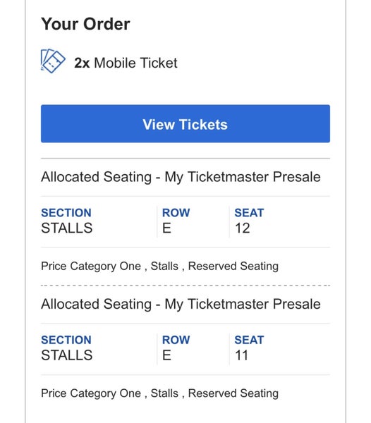 Adam Kay - Wellington 14 May 2 tix Carousel 2