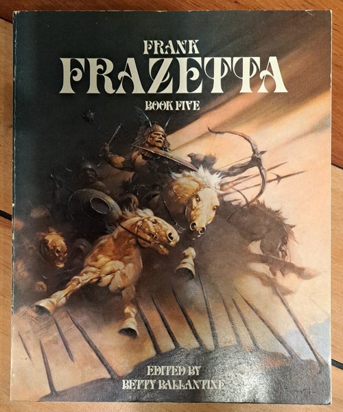 The Fantastic Art of Frank Frazetta - Full Collection 5 Books Carousel 6