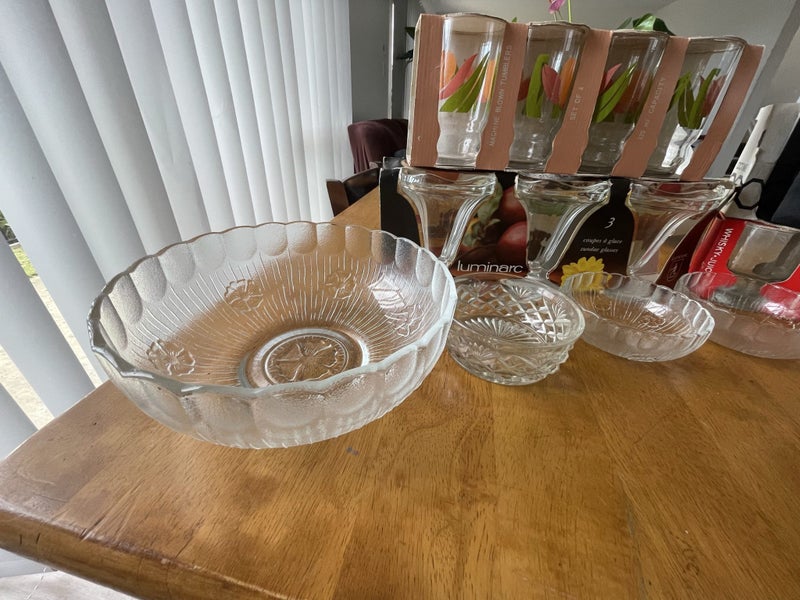 Bulk lot glassware Carousel 2