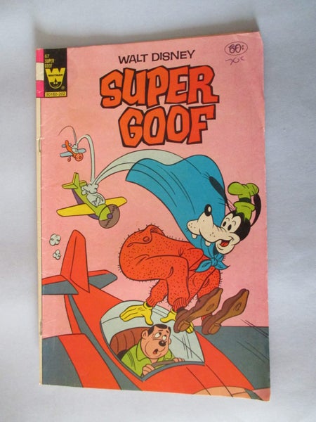 WALT DISNEY'S SUPER GOOF #67. - (WHITMAN). Carousel 1