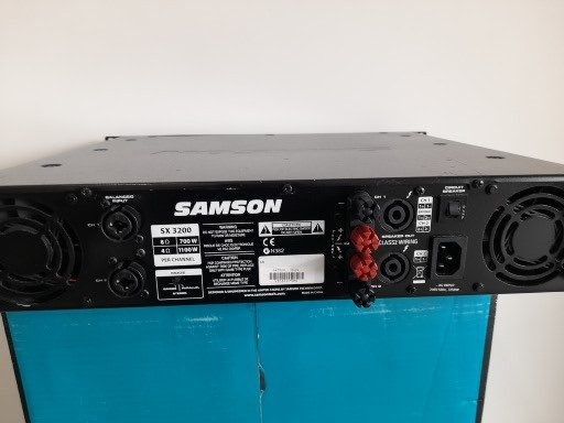 Amp Samson SX 3200 Stereo Power amp Carousel 3