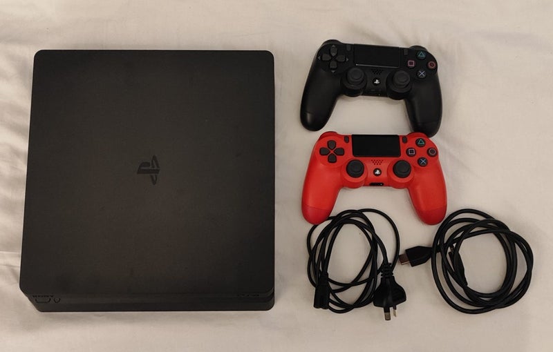 Playstation 4 Slim + 2 Controllers - Excellent Condition Carousel 1