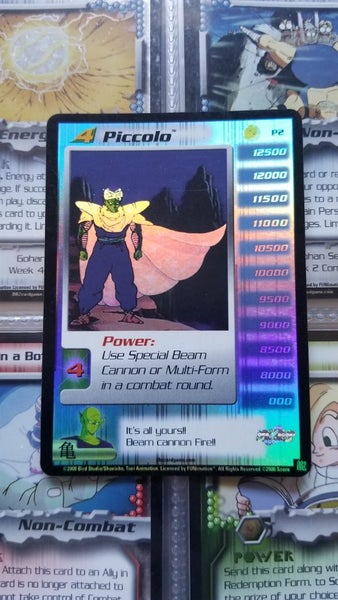 Dragonball Z card - Picollo silver foil promo Carousel 1