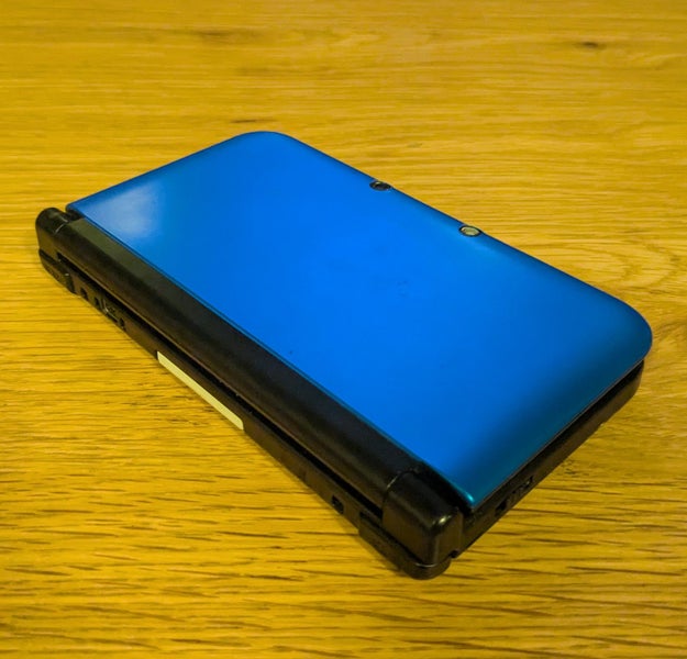 Nintendo 3DS XL – Blue Console + Smash Bros & Asphalt 3D – New Glass Lens Carousel 2