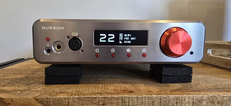 Burson Soloist 3X GT headphone amp/preamp, with supercharger and V7 opamps Carousel 1