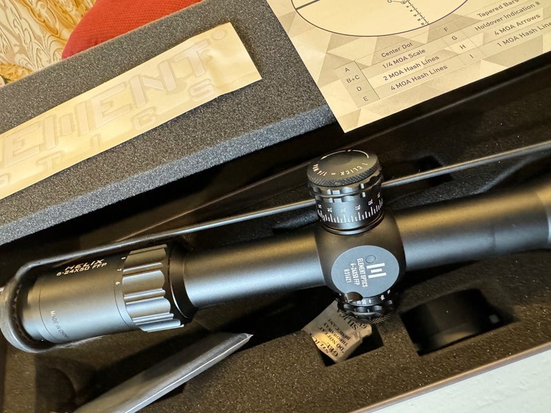 Helix Element Scope 6-24x50 FFP628632391470111112