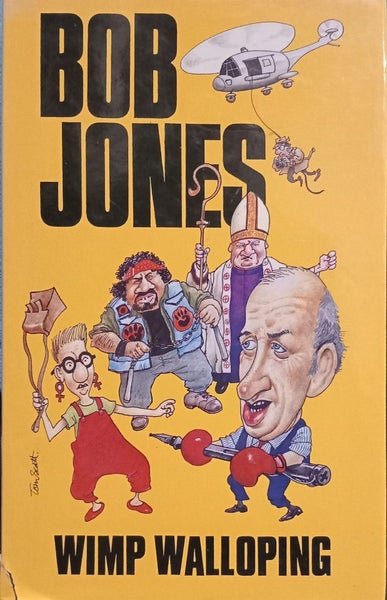Bob Jones Wimp Walloping 1st edition signed book Carousel 2
