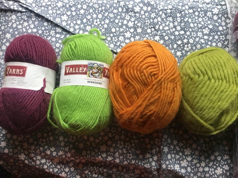 Pure Wool/Alpaca Mix Yarn x 4 (Different Colours) 100g Balls/Offers Welcome Carousel 6
