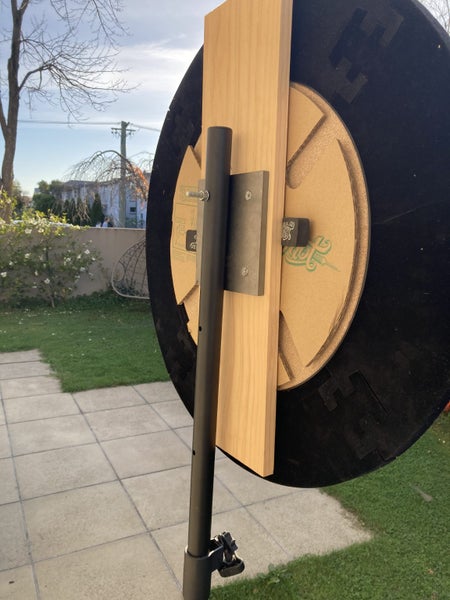 Dartboard/Speaker Stand - Homemade Carousel 2