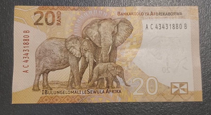South Africa - 20 Rand banknote (2023) Carousel 1
