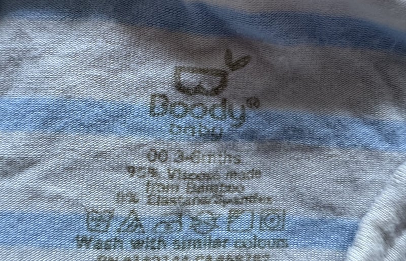 Boody Baby ultra soft bamboo baby onesie 3-6m62864737401090111