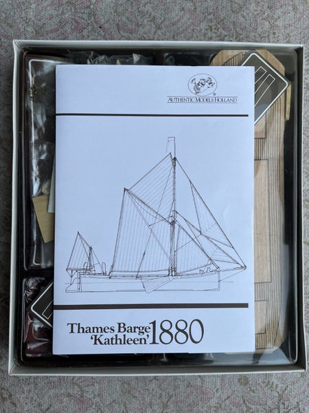 Thames Barge 1880 Model 'Kathleen' Carousel 2