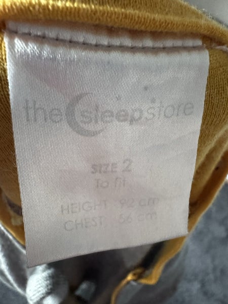 Sleep Store size 2 thick NZ merino PJ suit excellent condition Carousel 5