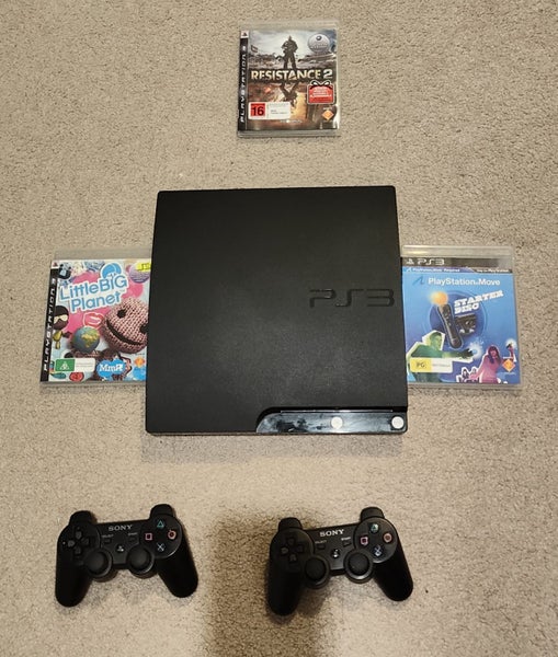Play Station 3 plus 3 games Carousel 1