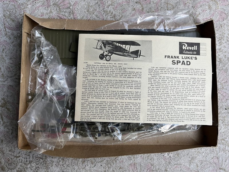 Spad XIII Aircraft Model Carousel 2
