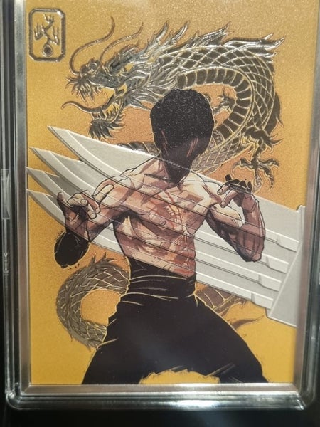 VERY RARE 5oz PURE SILVER Bruce Lee Enter the Dragon coin Carousel 1