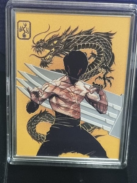 VERY RARE 5oz PURE SILVER Bruce Lee Enter the Dragon coin Carousel 10