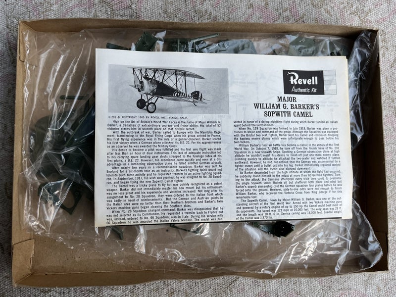Sopwith Camel Aircraft Model Carousel 2