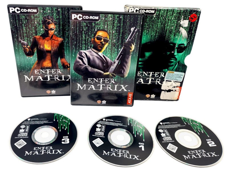 Enter the Matrix (PC) 3 DISC BOX SET Carousel 1