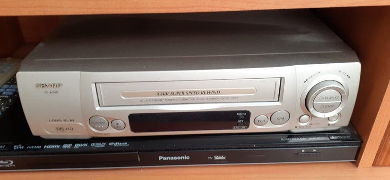 Sharp VC-A240 VHS player. Carousel 1
