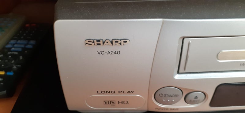 Sharp VC-A240 VHS player. Carousel 2