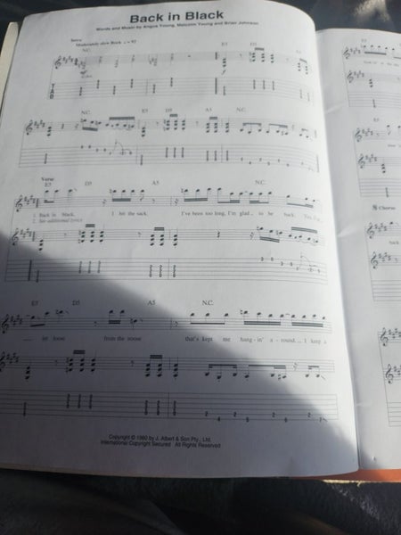 AC/DC Guitar play along. Carousel 4