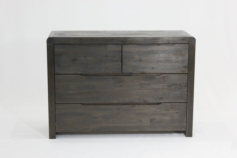 Lowboy Acacia Wood Black Wash Bora Carousel 2