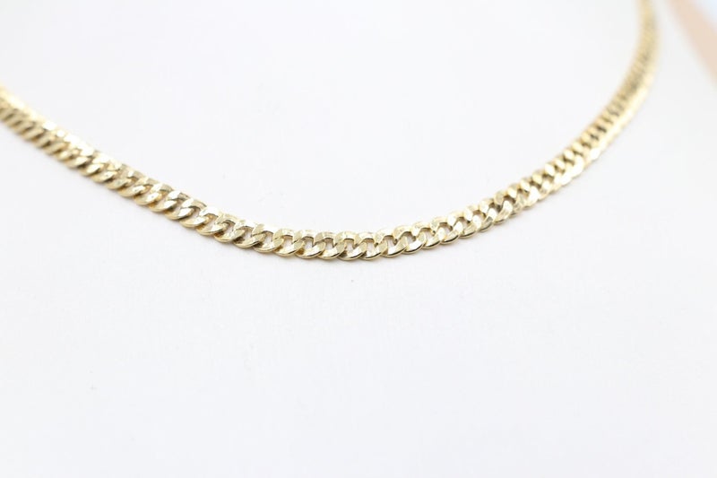 9ct Gold Italian Tight Curb Chain 60cm Carousel 2