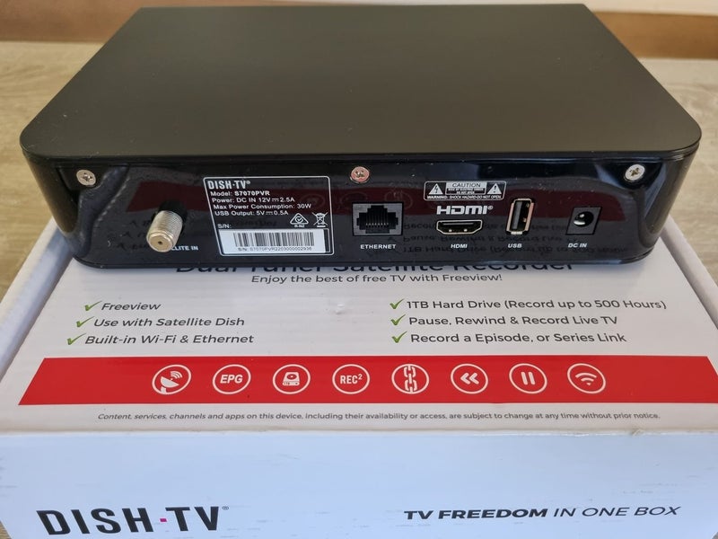 Dish TV S7070PVR Satellite Freeview Recorder Carousel 2