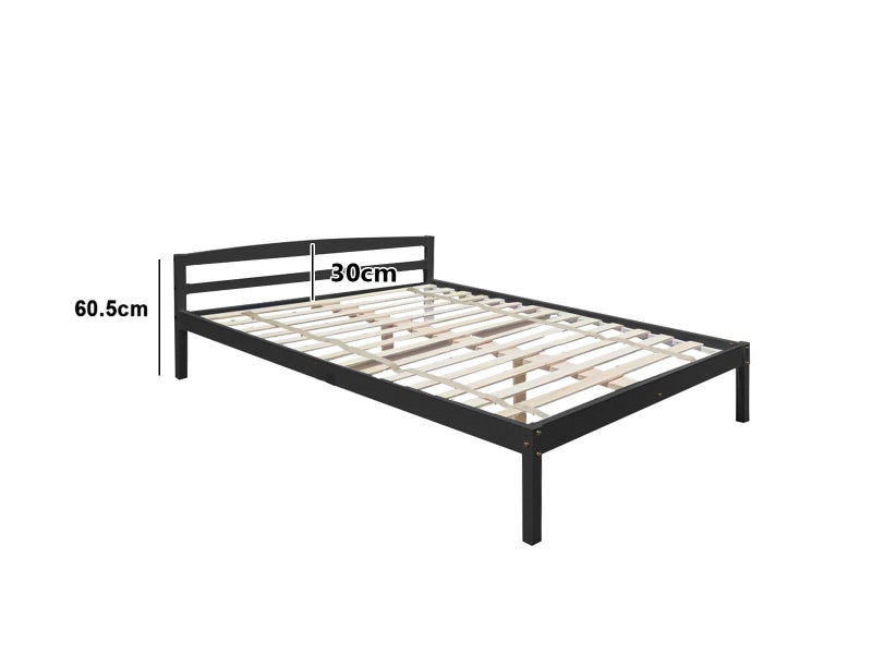 Double Bed with Mattress Carousel 2