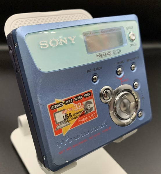 Sony MZ-N505 NetMD Minidisc recorder with remote fully working Carousel 2