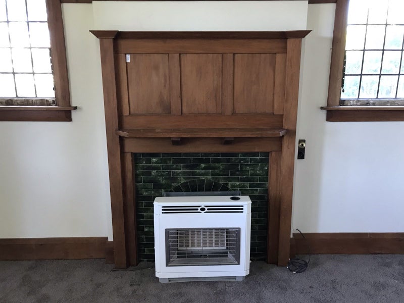 Rimu Fireplace Surround - #01783. Carousel 1