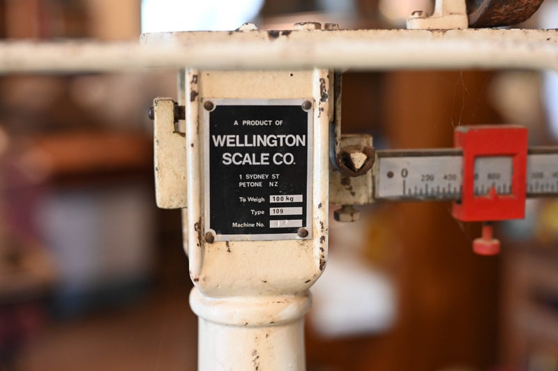 antique baby scales from Wellington Hospital Carousel 4