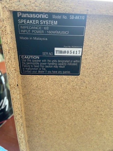 Panasonic Stereo Carousel 3
