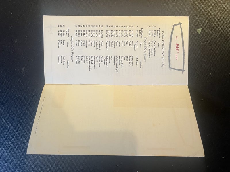 5 VINTAGE NAC BROCHURES Carousel 20