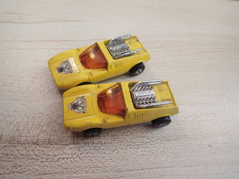 2x MATCHBOX mod rod no.1 diecast model car Made in england 1971 Carousel 1