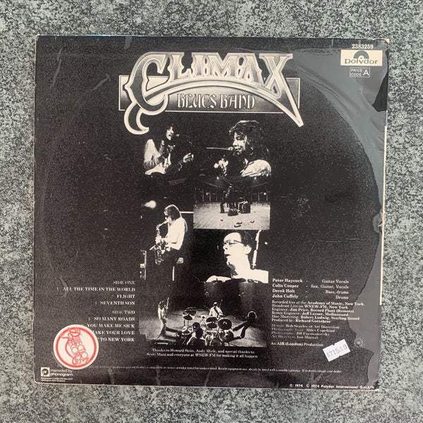 Bulk - CLIMAX BLUES BAND - Vinyl - 2LP's Carousel 6