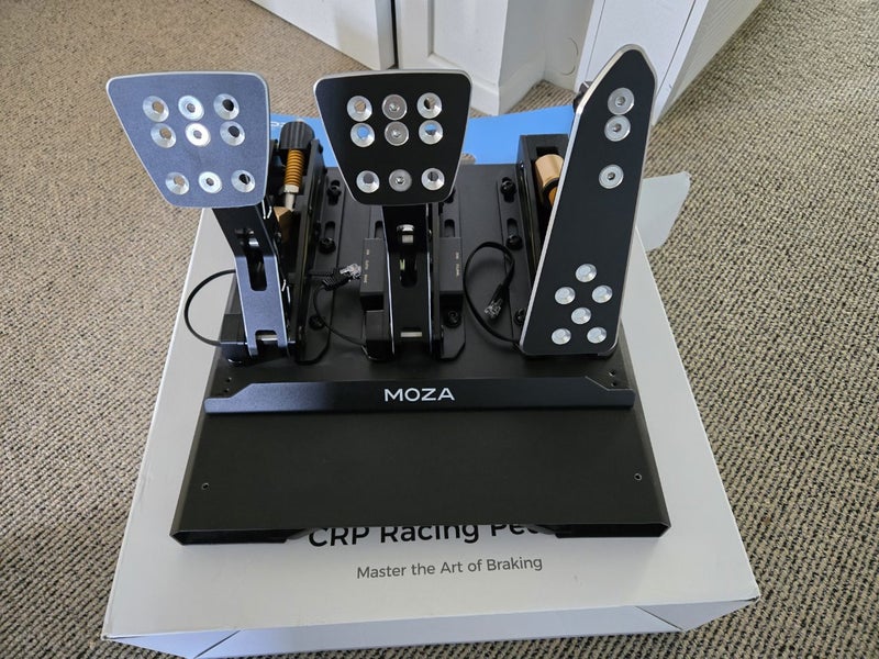 CRP racing pedals- Moza Carousel 1