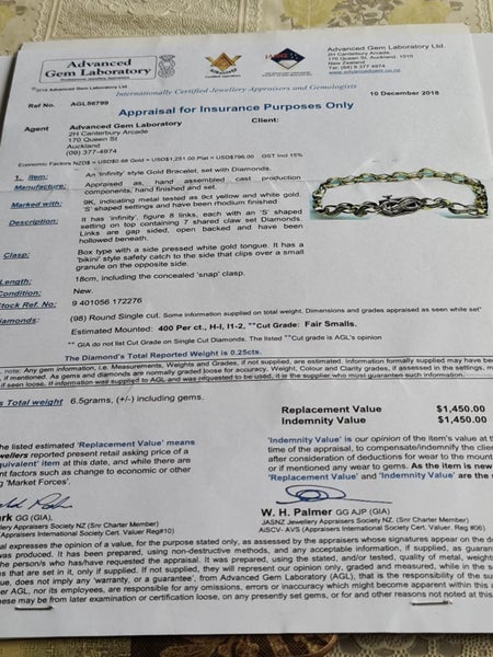 Gold Bracelet with Diamonds62863852835970113